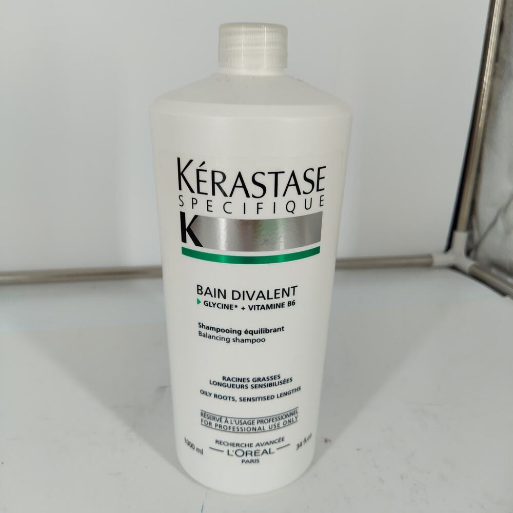 Kerastase Specifique Bain Divalent | Balancing Shampoo | 34 fl.oz 1000 ml
